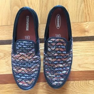 CONVERSE X MISSONI CHUCK TAYLOR DECK STAR SLIP ON